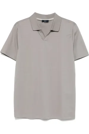 HERNO Polo con placa del logo