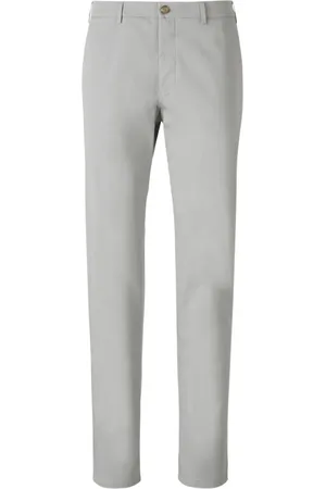 CANALI Pantalones rectos con pinzas
