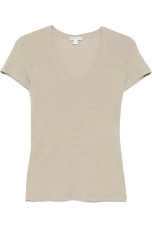 James Perse Camiseta de algodón