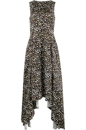 Loewe Vestido con estampado abstracto