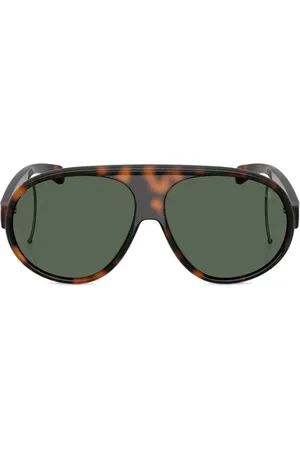 Moncler Gafas de sol con montura estilo piloto