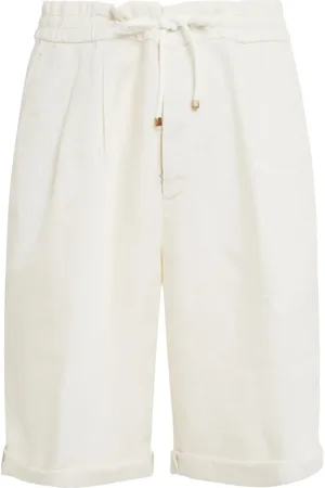 Brunello Cucinelli Pantalones cortos de lino