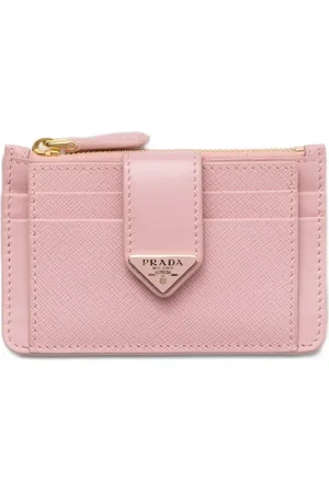 Prada Tarjetero de piel