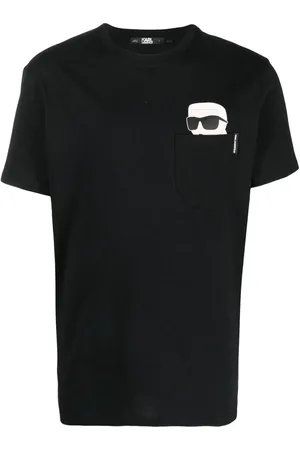 Karl Lagerfeld Camiseta Ikon 2.0 con bolsillo