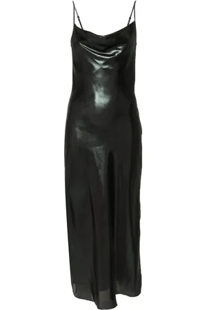 AllSaints Slip dress Hadley con cuello desbocado