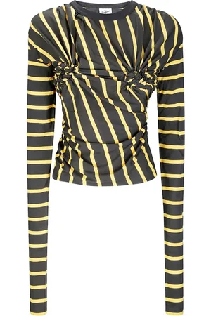Vaquera Camiseta a rayas