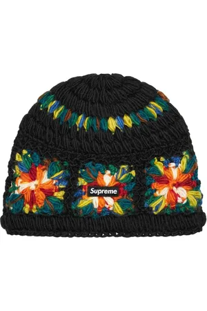 Supreme Gorro de ganchillo "SS25 - Black"