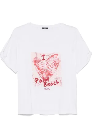 Liu Jo Camiseta con eslogan estampado