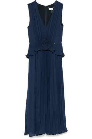 NISSA Vestido midi plisado