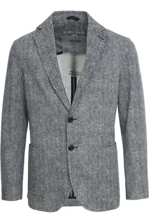 Circolo Blazer con motivo de espiga