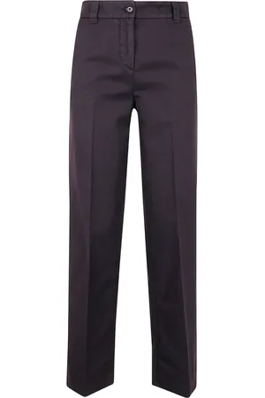 Aspesi Pantalones rectos de algodón