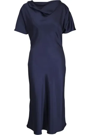 Kiton Vestido corto de satén
