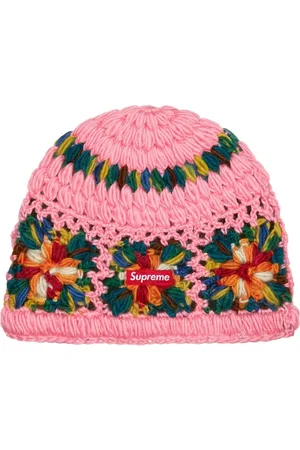 Supreme Gorro de ganchillo "SS25 - Pink"