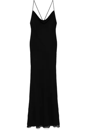 MVP Wardrobe Vestido largo drapeado