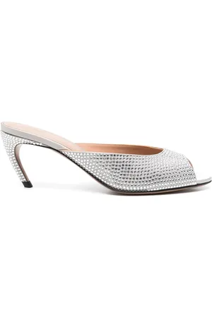 The Attico Mules Ada con tacón de 65 mm