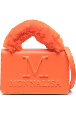 MONNALISA Bolso de hombro con logo en relieve