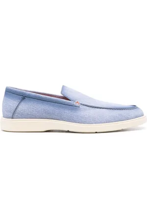 santoni Mocasines con estampado vaquero