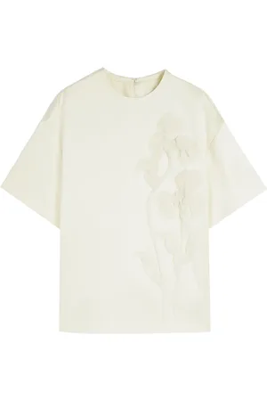 Jil Sander Camiseta bordada