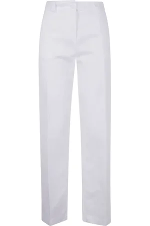 Aspesi Pantalones rectos de algodón