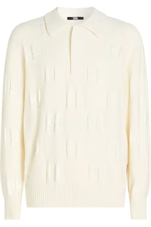 Karl Lagerfeld Polo texturizado con monograma KL
