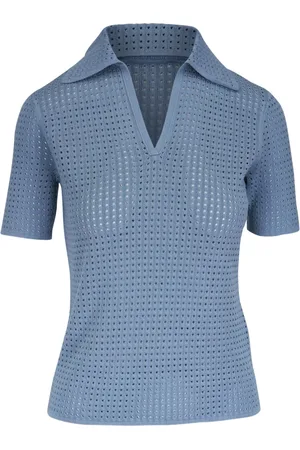 Lafayette 148 Polo de punto flojo