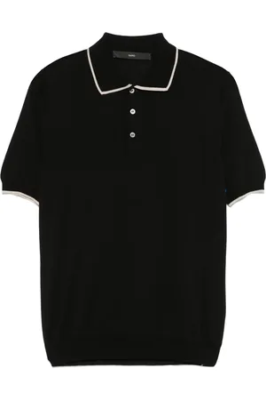 SAPIO Polo con ribete en contraste