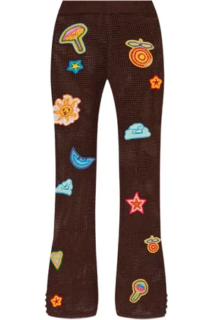 Casablanca Pantalones de ganchillo