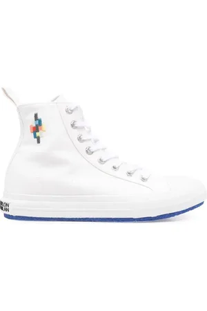 MARCELO BURLON Zapatillas altas con suela en contraste