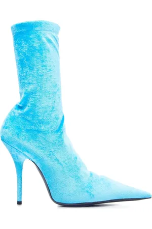 Balenciaga Botines de terciopelo