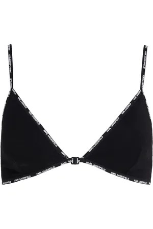 Karl Lagerfeld Sujetador triangular con múltiples tiras