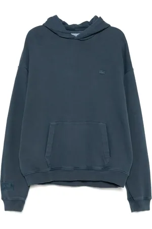 Lacoste Sudadera con capucha y parche del logo