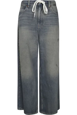 Maison Margiela Vaqueros rectos de algodón