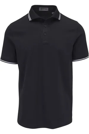G/FORE Polo con detalle a rayas