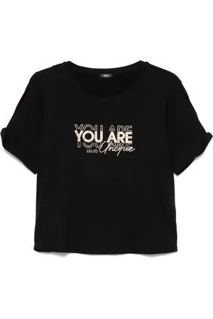 Liu Jo Camiseta con eslogan estampado