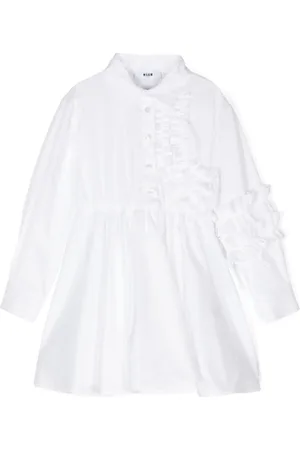 Msgm Vestido camisero con botones