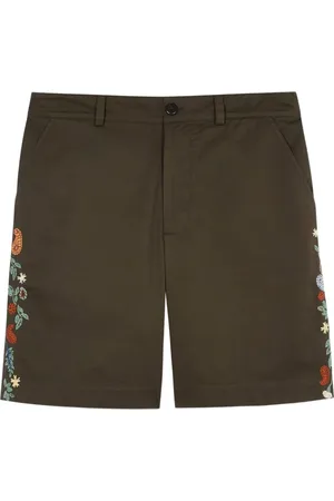 Paul Smith Bermudas de algodón bordadas