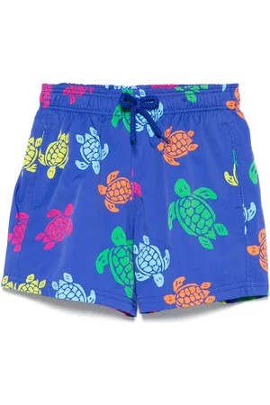 Vilebrequin Bañador con tortugas estampadas