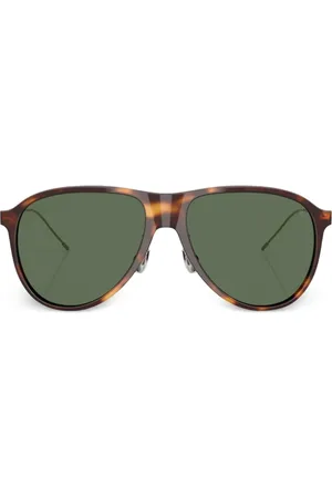 Brunello Cucinelli Gafas de sol con montura estilo piloto