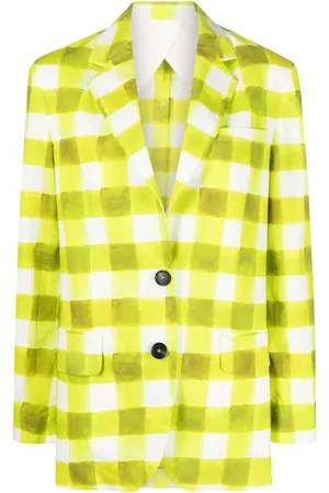 Msgm Blazer a cuadros gingham