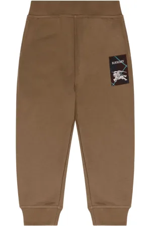 Burberry Pantalones de chándal con parche del logo