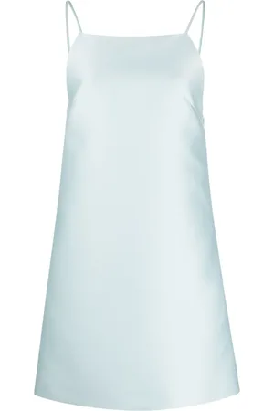 Prada Vestido corto con cuello cuadrado