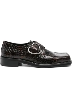 MARTINE ROSE Mocasines con puntera cuadrada