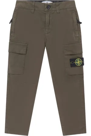 Stone Island Pantalones con motivo Compass