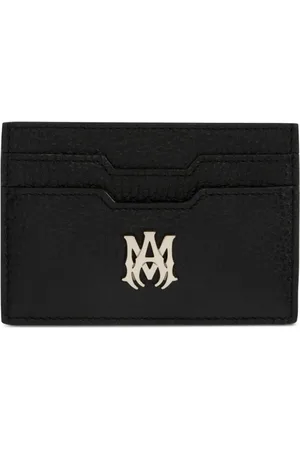 AMIRI Tarjetero con sello del logo