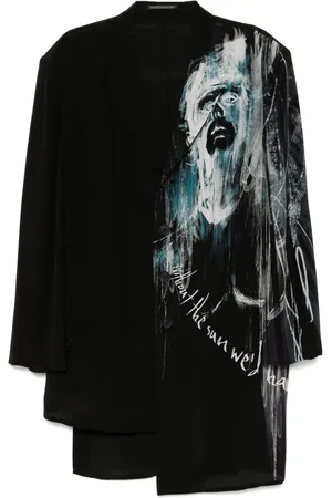 YOHJI YAMAMOTO Blazer estampado