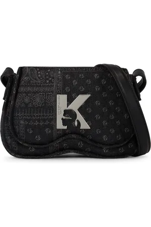 Karl Lagerfeld Bandolera Sunglass con estampado bandana