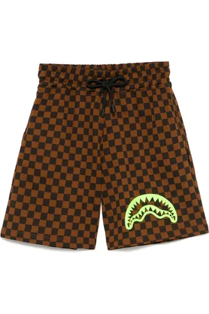 Sprayground Pantalones cortos de deporte a cuadros