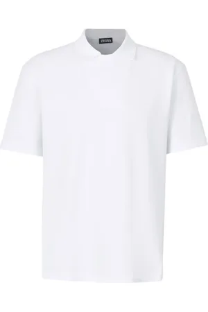 Ermenegildo Zegna Polo de piqué de algodón