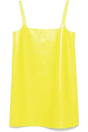Gucci Vestido corto con cuello redondo