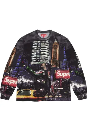 Supreme Top Skyline Sequin Black